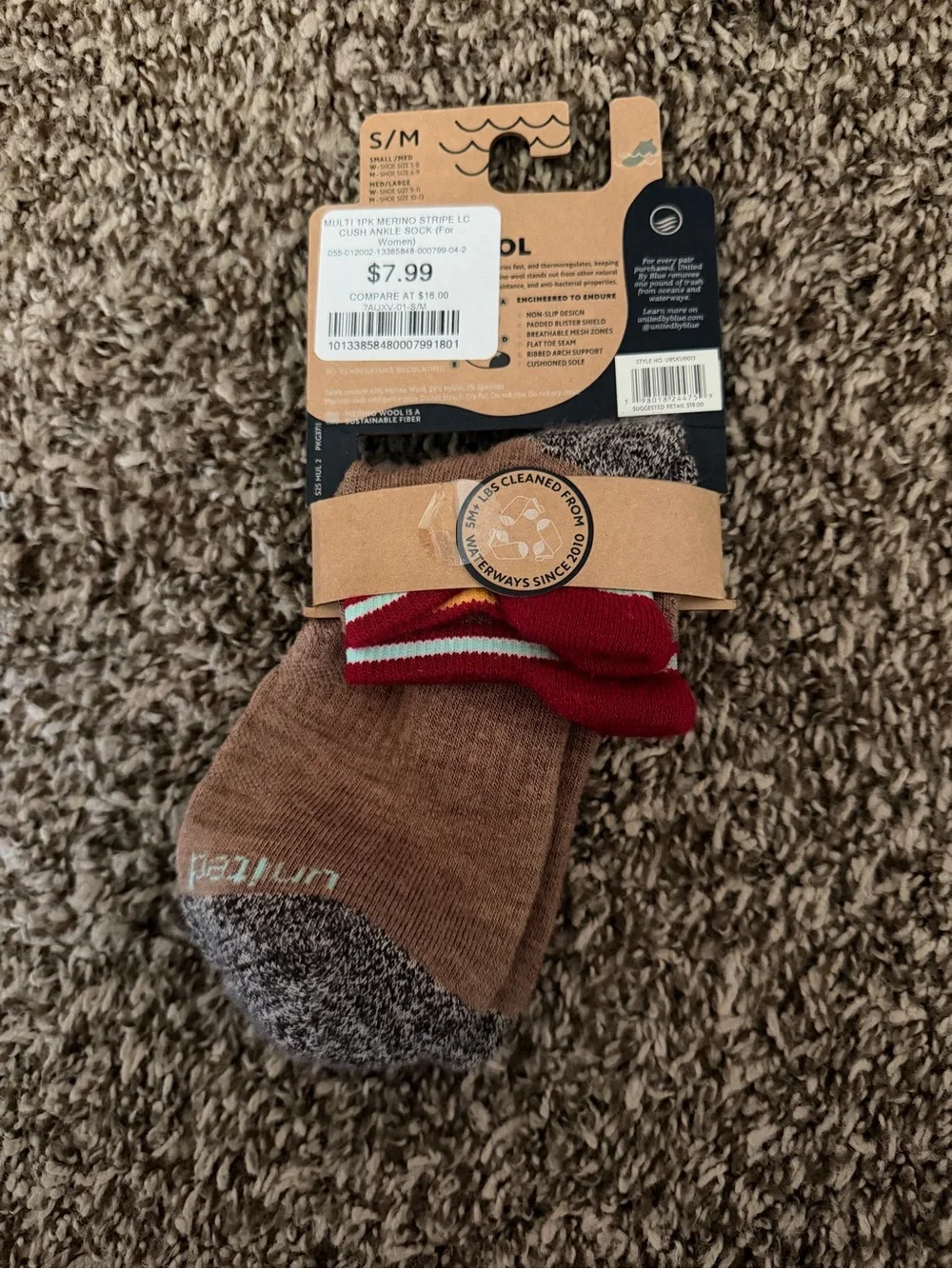 United By Blue smartwool low