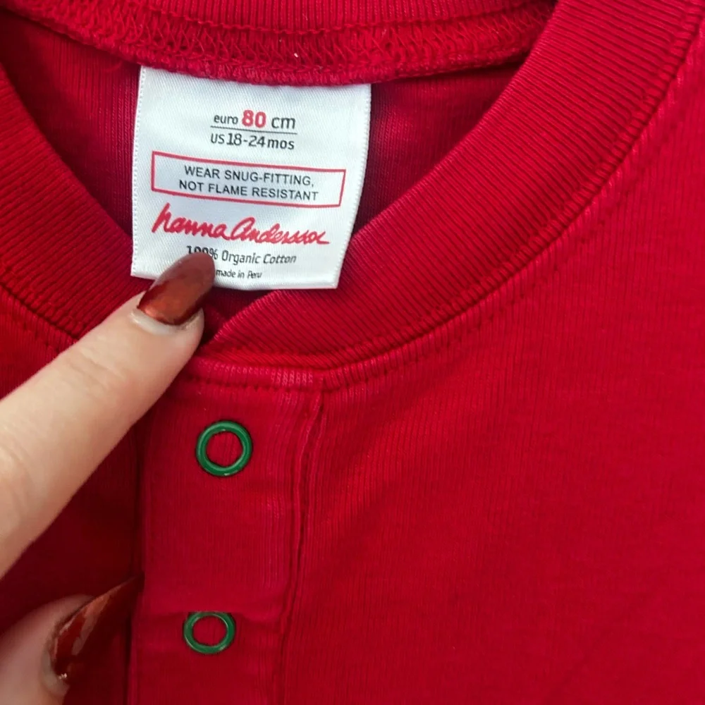 Hanna Andersson adorable red