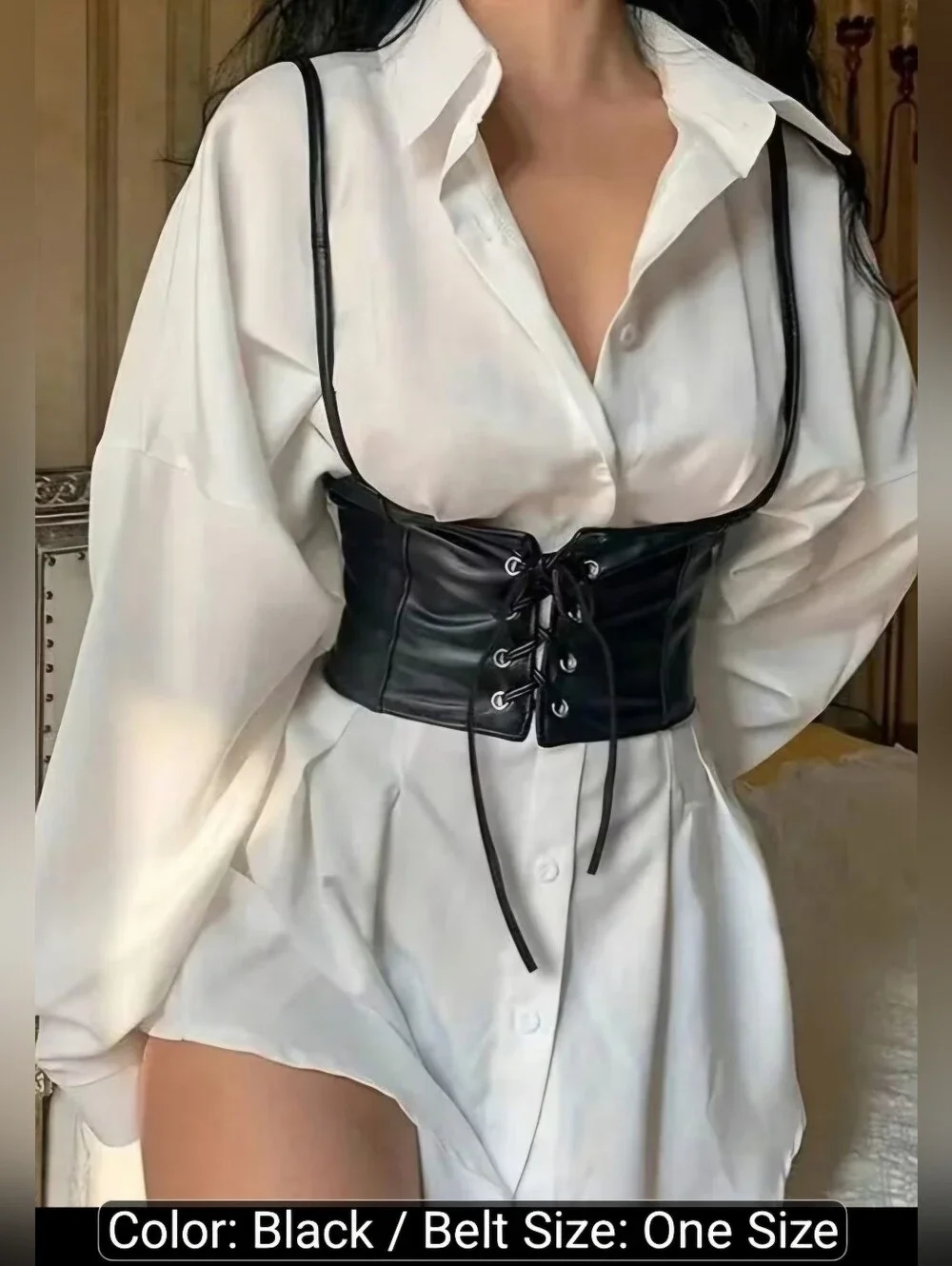 N/A ​black faux