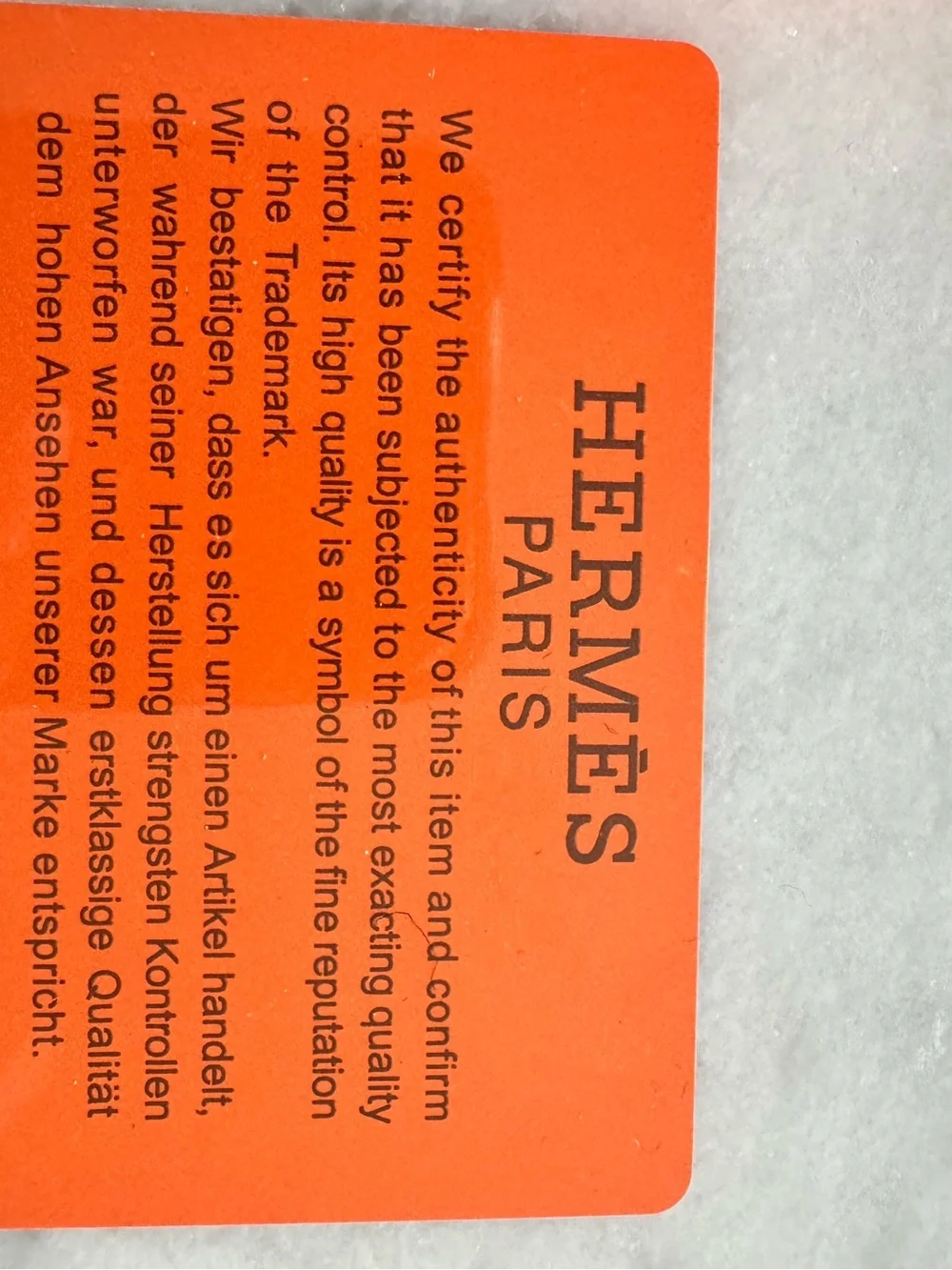 Hermes classic hermès