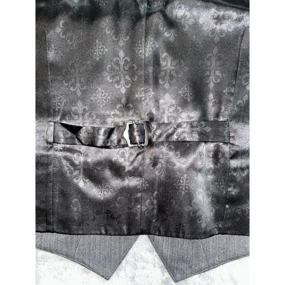 Guess Goth Vest with Embroidery