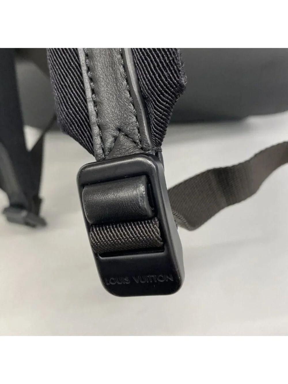 Louis Vuitton Backpack Monogram Shadow Leather Black