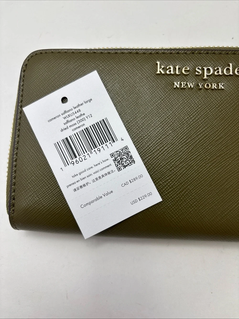 kate spade saffiano leather