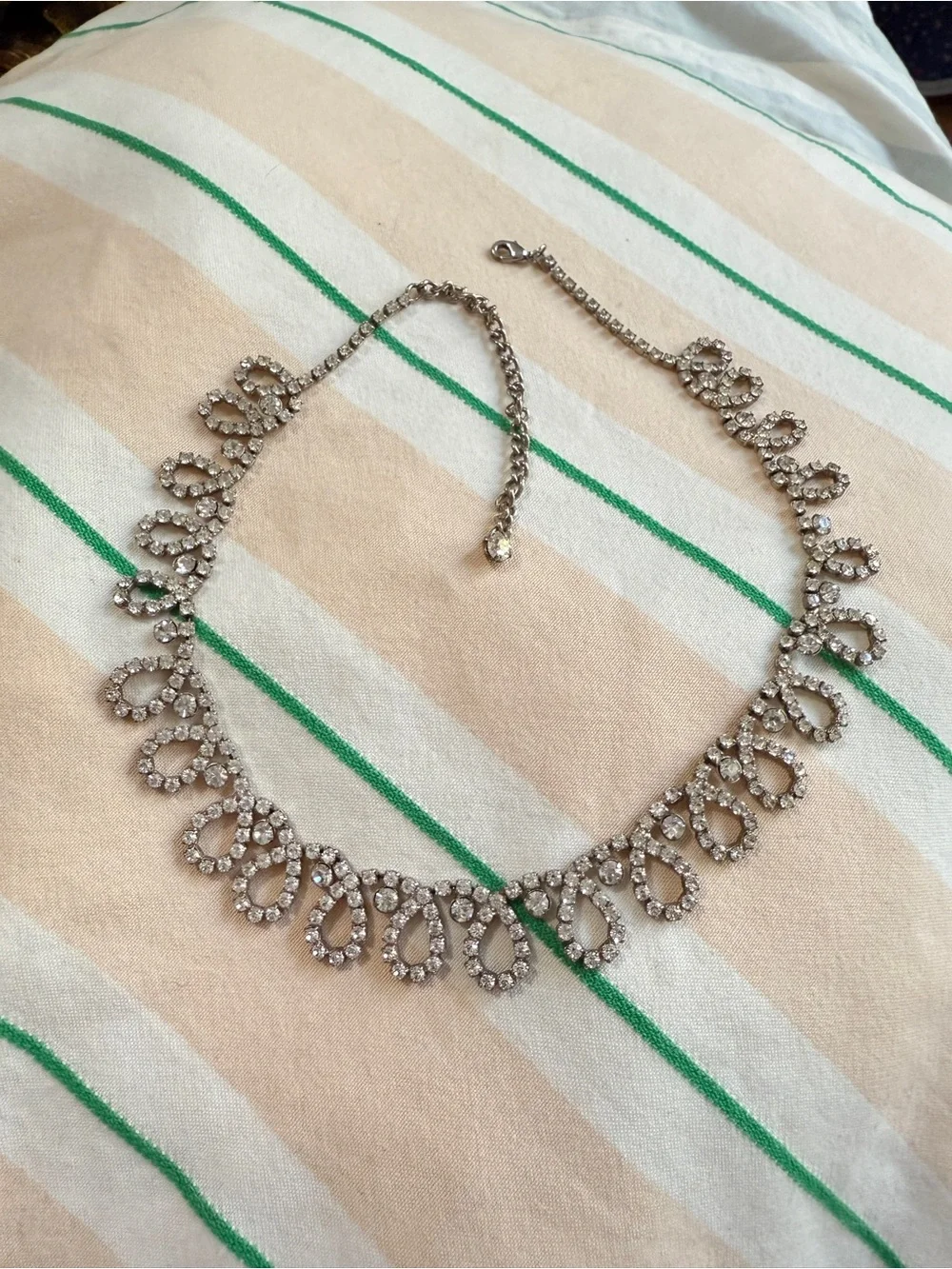 Vintage 1950s rhinestone