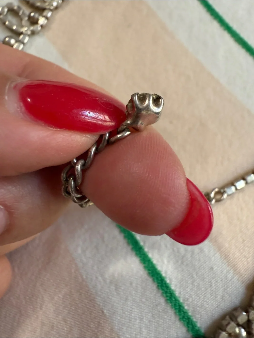 Vintage 1950s rhinestone