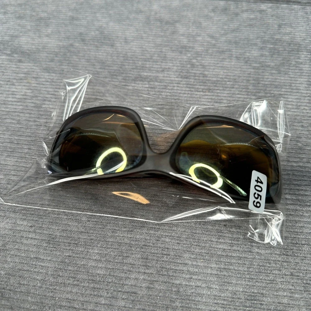 Skechers SE5085 TOR-1P Polarized Y2K Sunglasses Tortoise Orange Rectangular Wrap