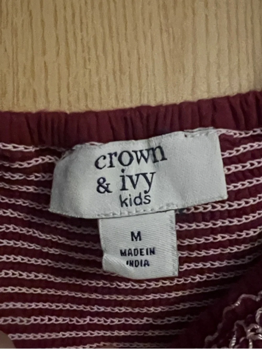 crown & ivy deep burgundy