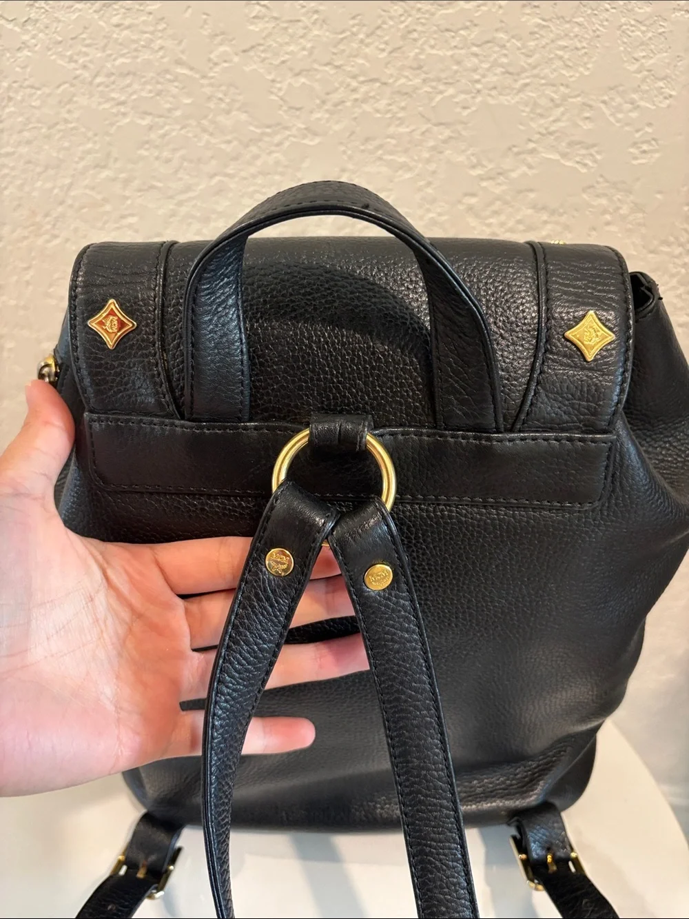 MCM authentic studded