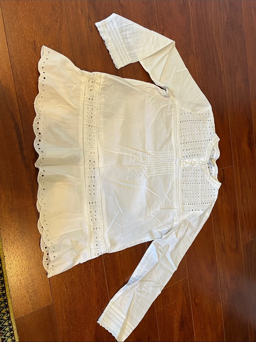 J. Crew crisp white