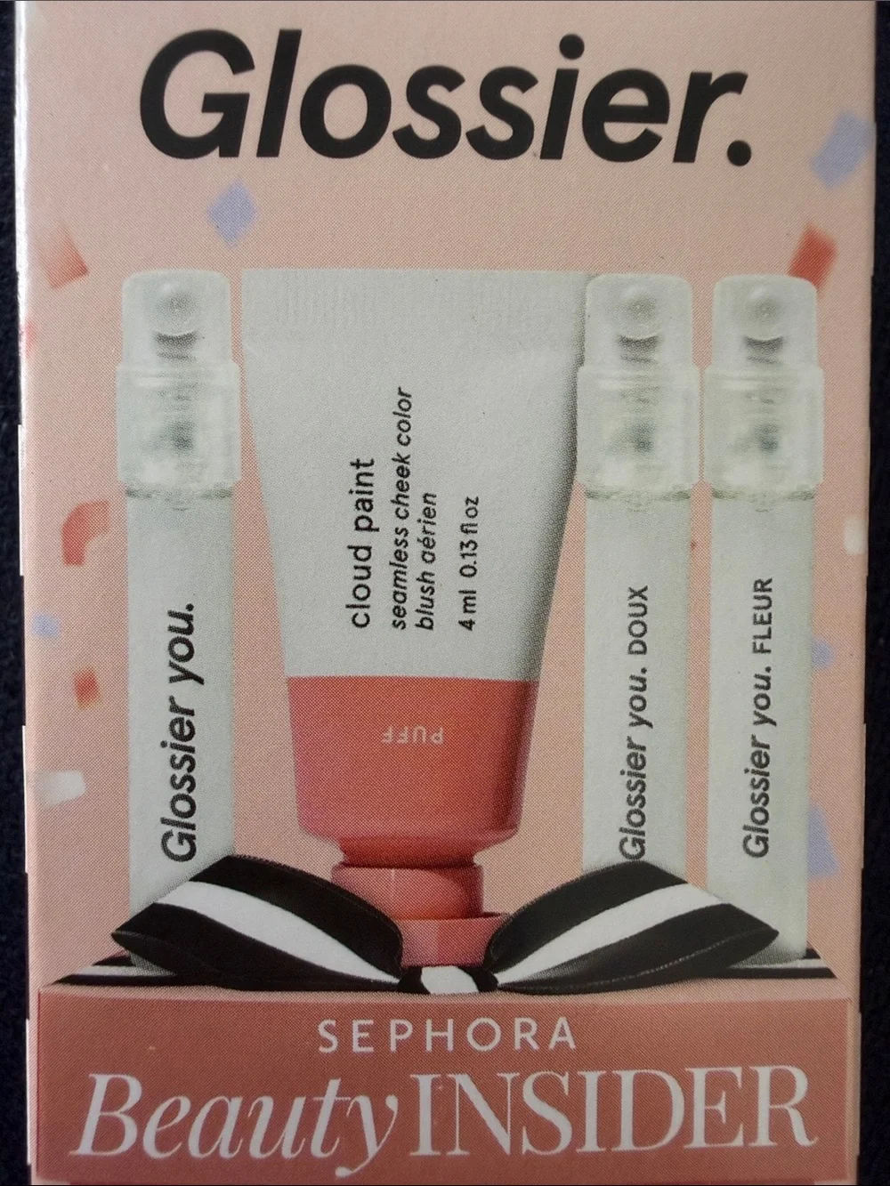Glossier Pink & White Sephora Beauty Insider Set