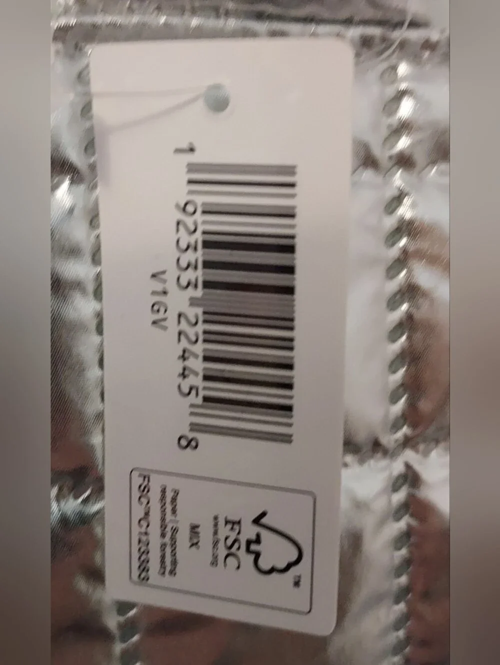 Clinique silver quilted