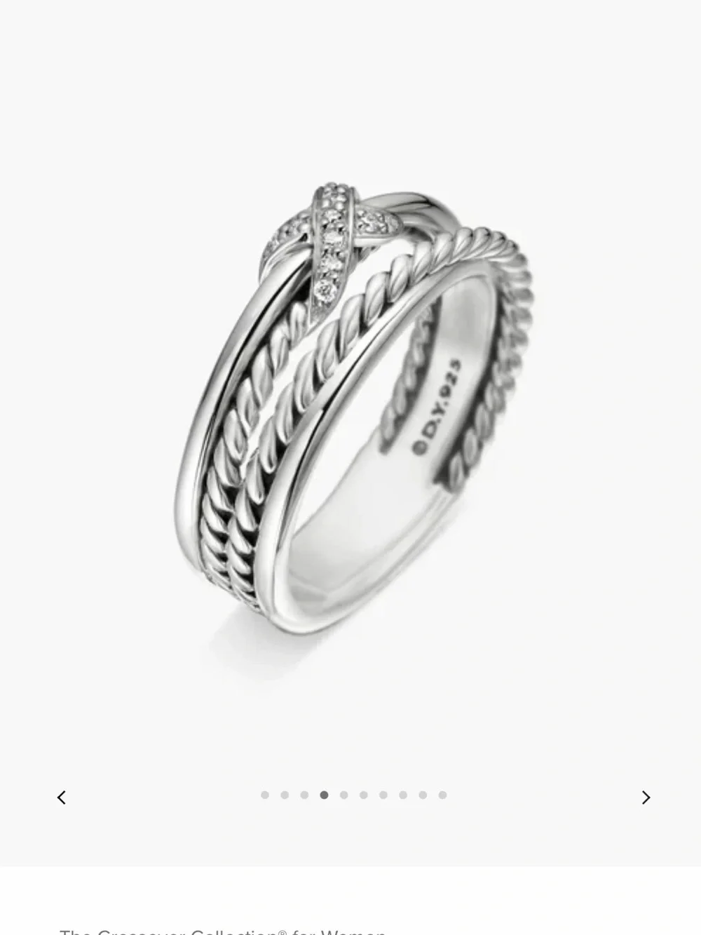 David Yurman included sleek sterling