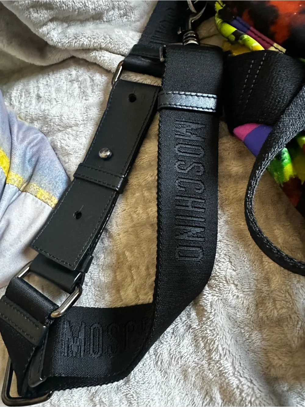 Moschino accessory logo