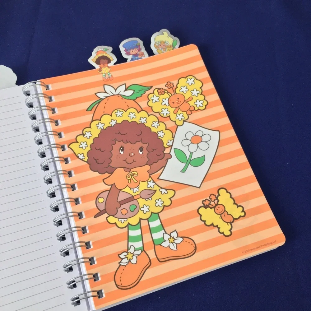 Strawberry Shortcake and Friends Tabbed Notebook