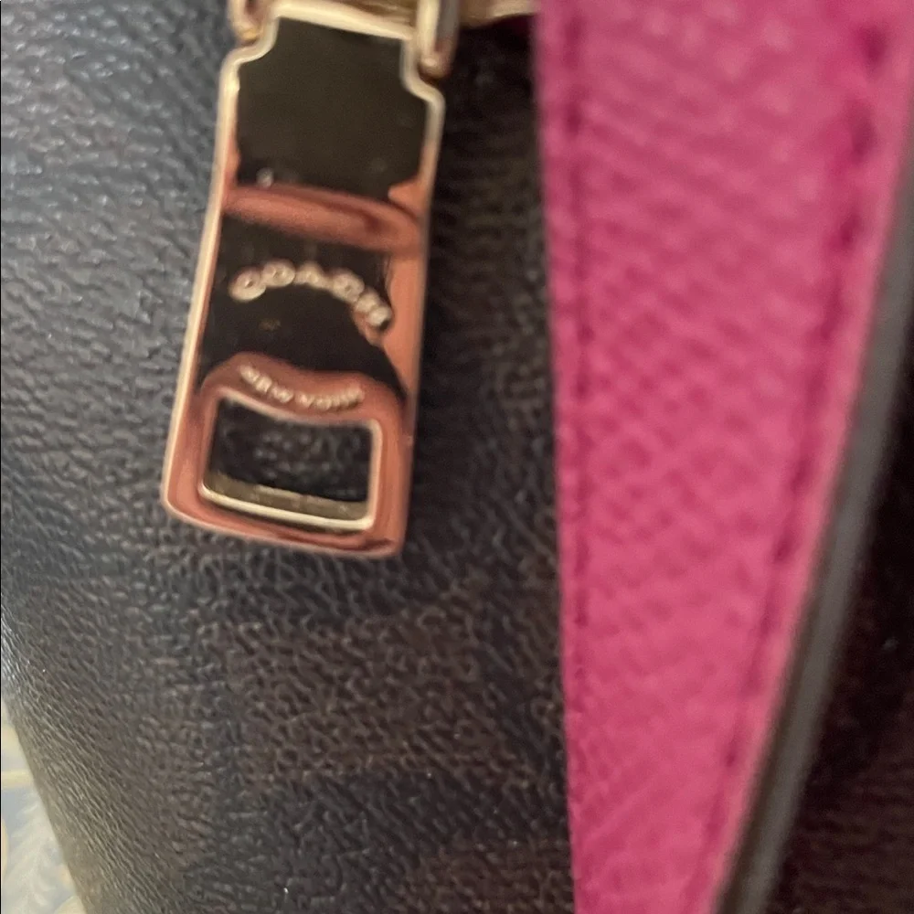 Coach tote signature