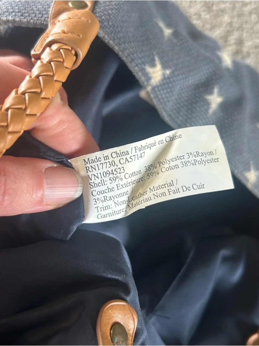 Mossimo Supply Co. pictured straps