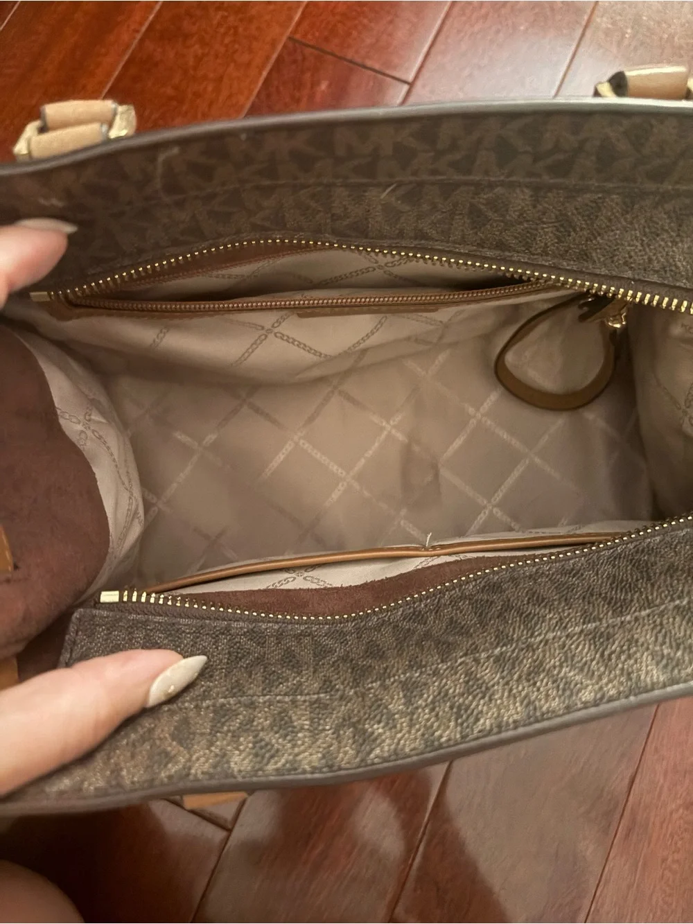 Michael Kors structured michael