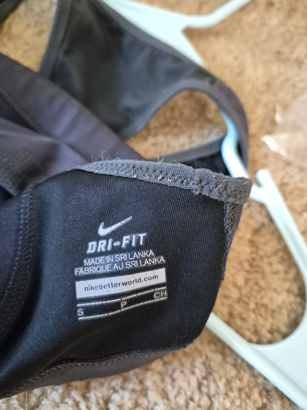 Nike black racerback