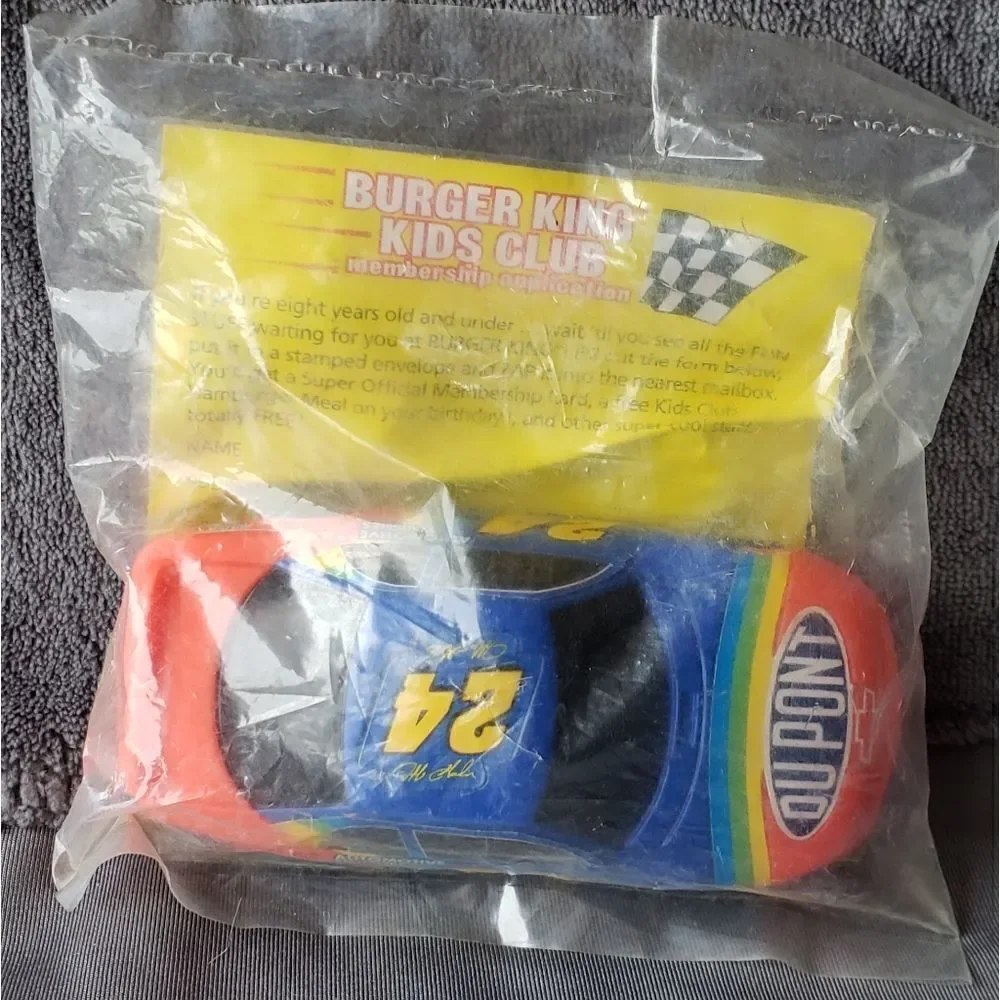 Burger King Kids Meal Jeff Gordon Dupont Race Car NASCAR