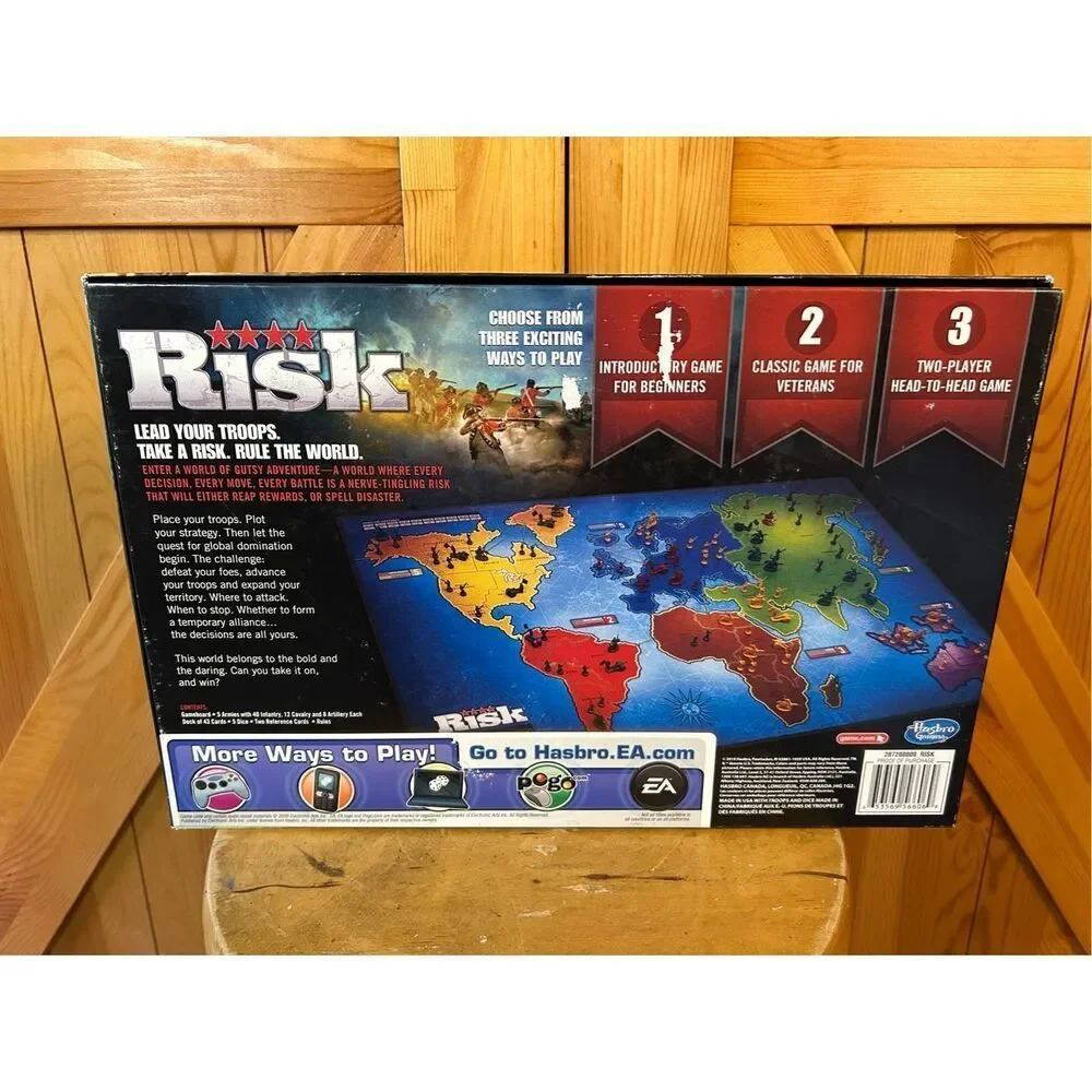 Risk Board Game 2010 Complete The Game of Global Domination Strategy  COMPLETE (