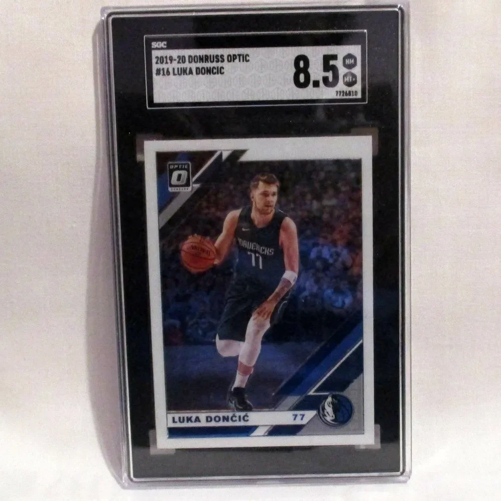 2019-20 Donruss Optic Luka Doncic #16 Mave…
