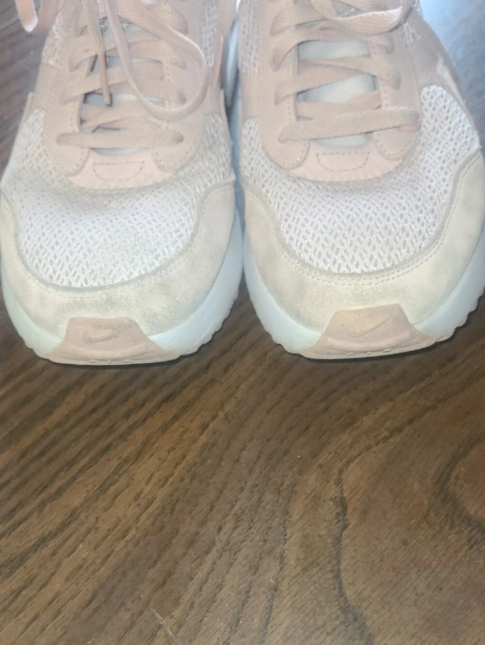 Nike Air Max SYSTM Womens Pink White Walking Running Shoes Sneakers Size 11