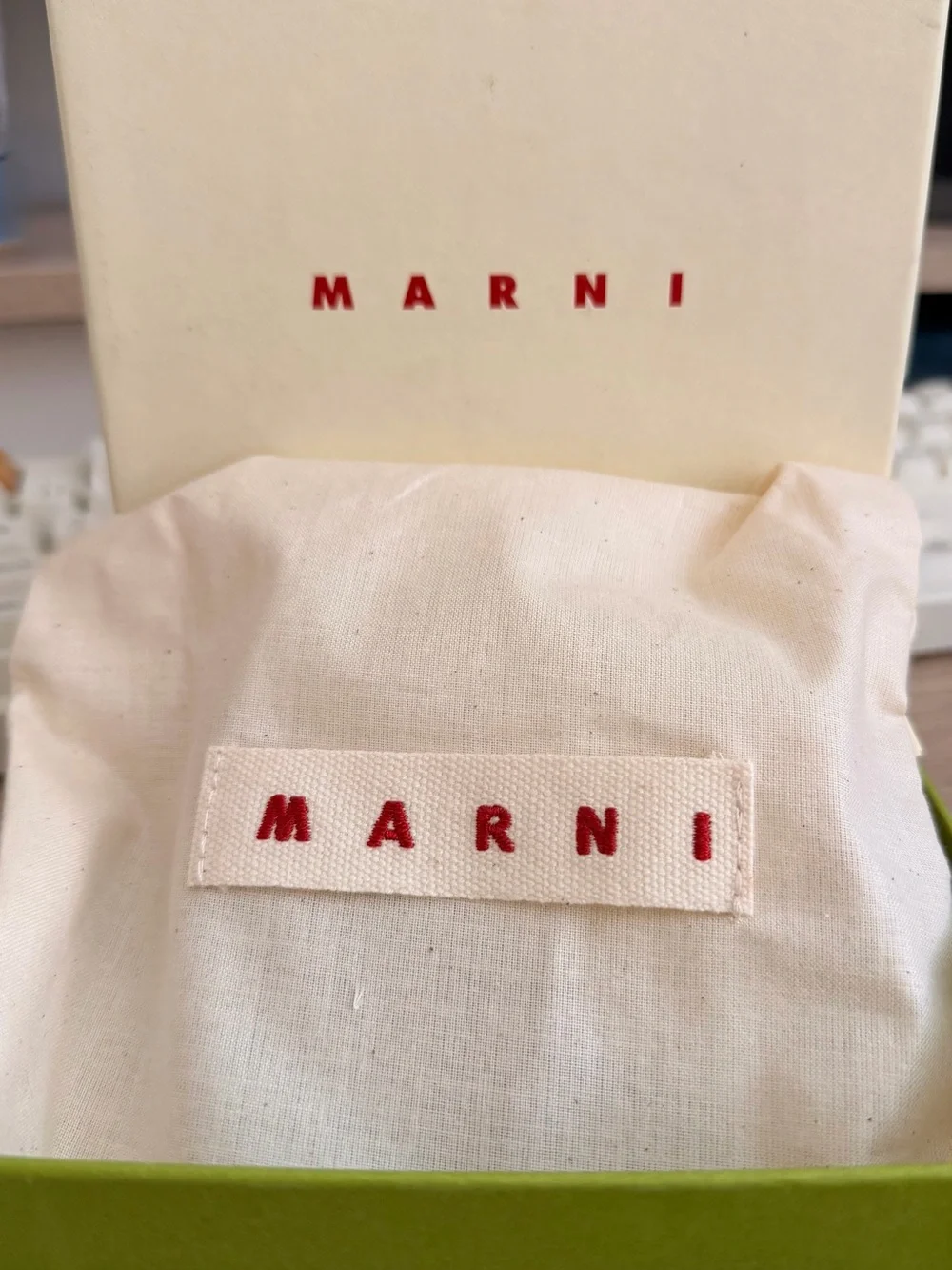 Marni compact leather