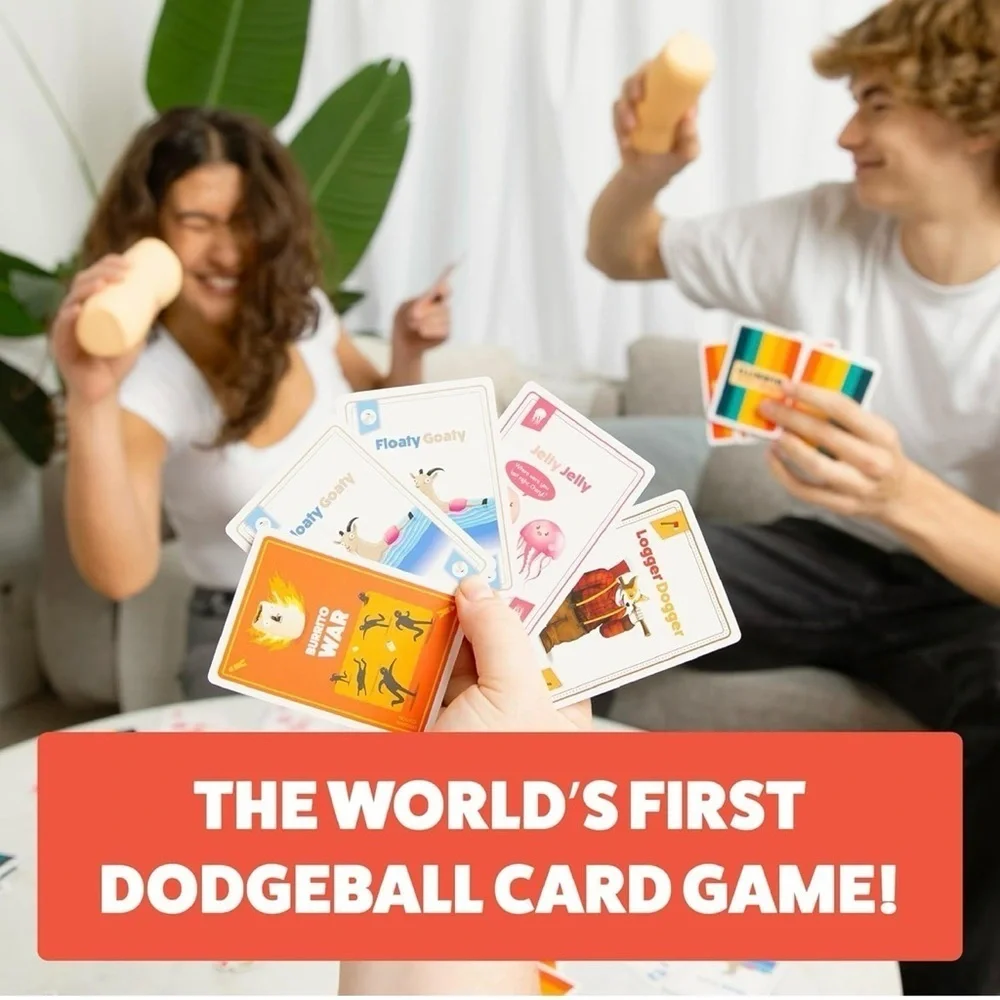 NEW Throw Throw Burrito Dodgeball Card Game Night Gift Family Kids Teens Ages 7+
