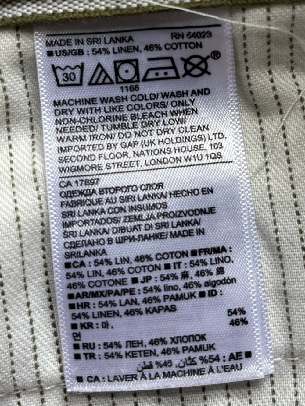 Banana Republic men’s banana