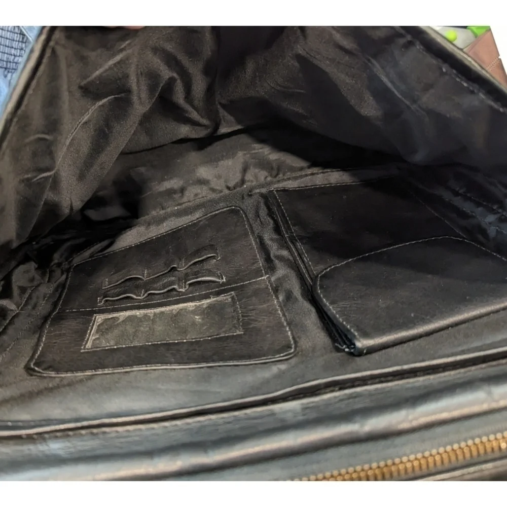 Frye black leather