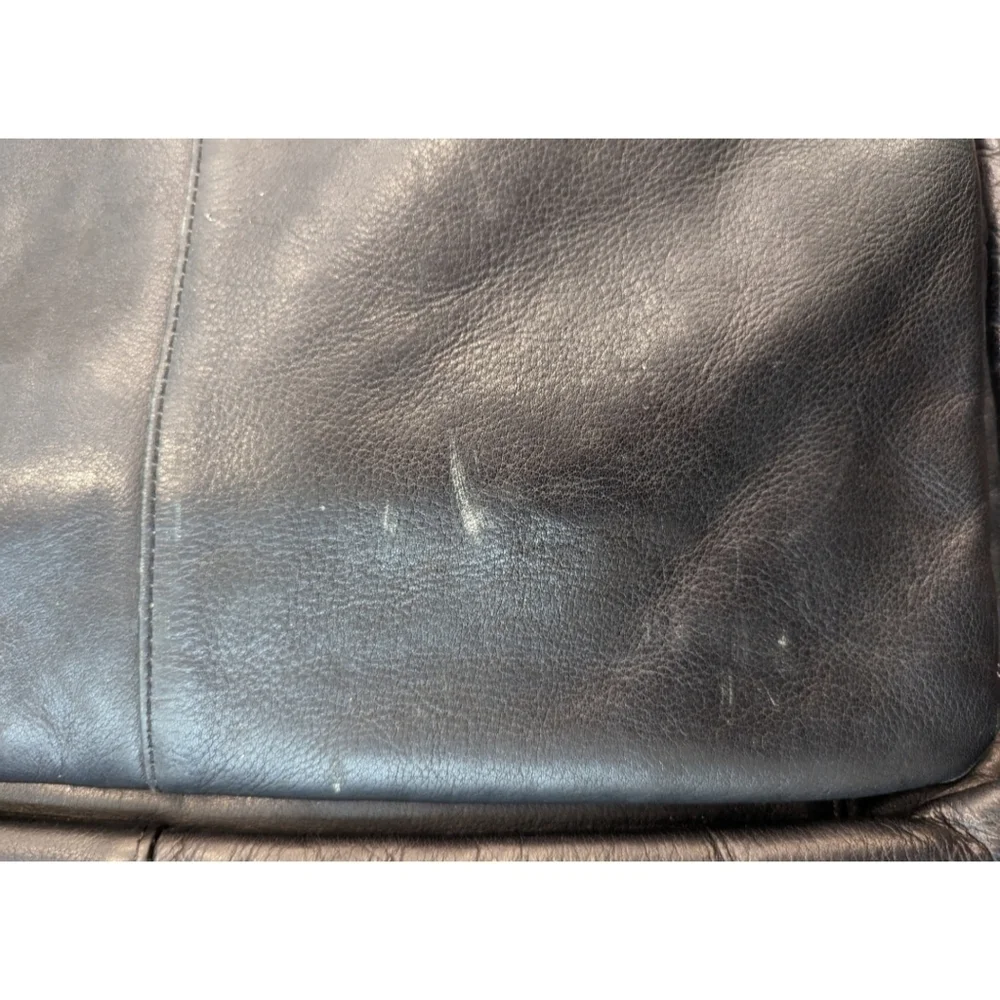 Frye black leather