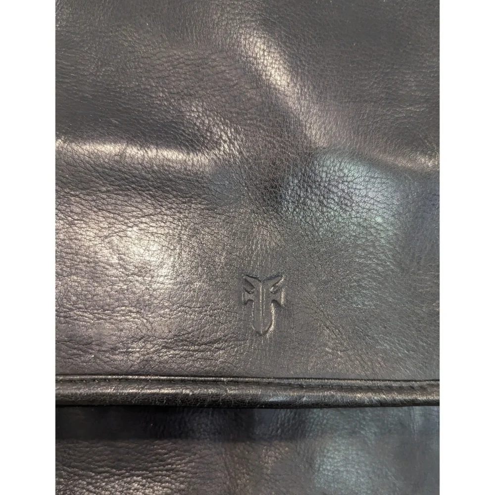 Frye black leather