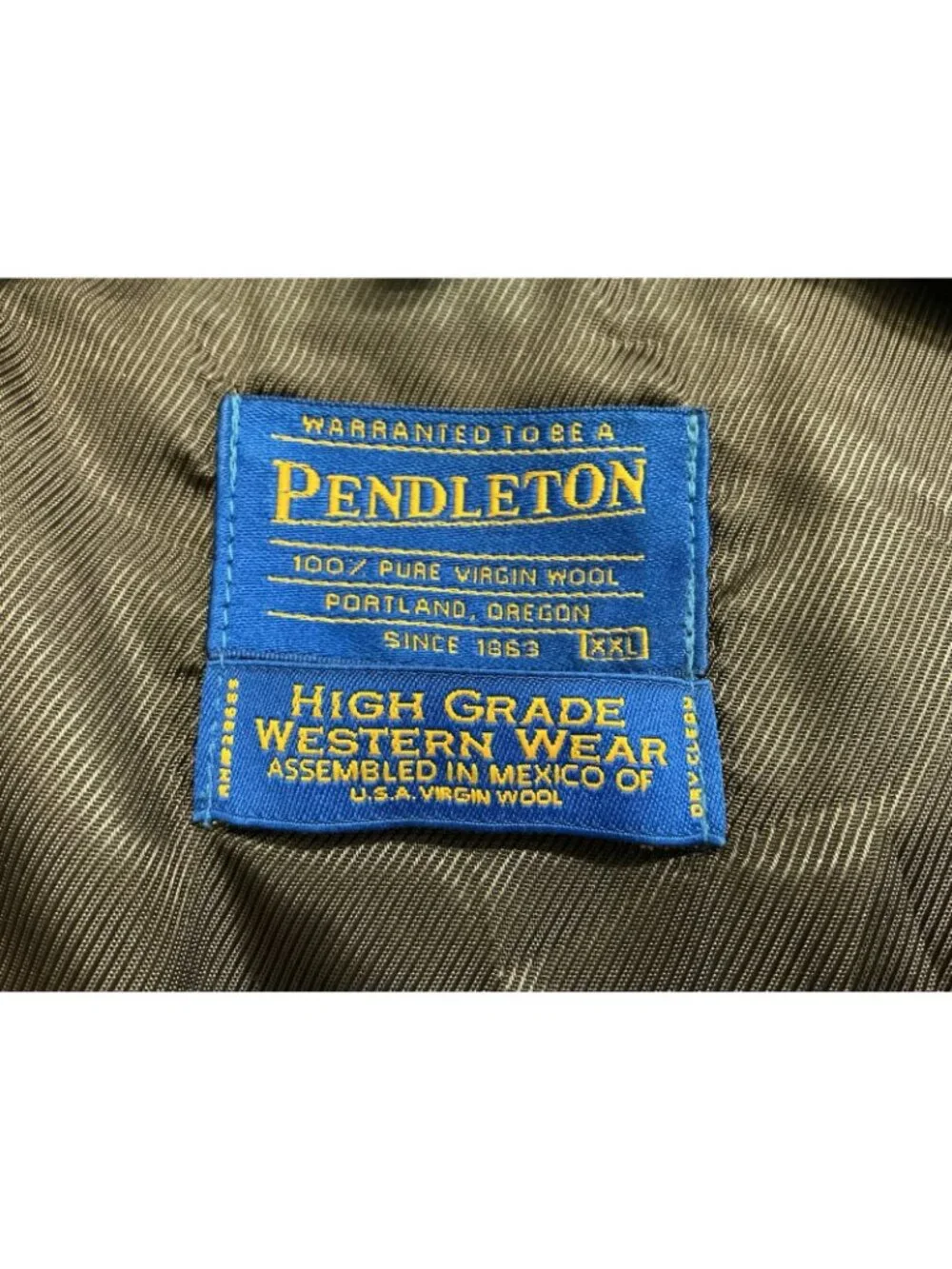 Pendleton vtg high