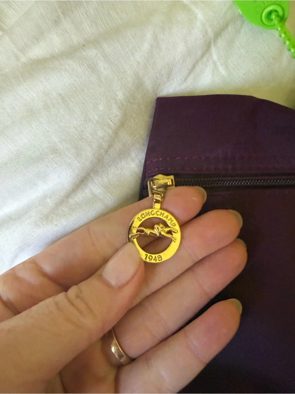 Longchamp stylish purple
