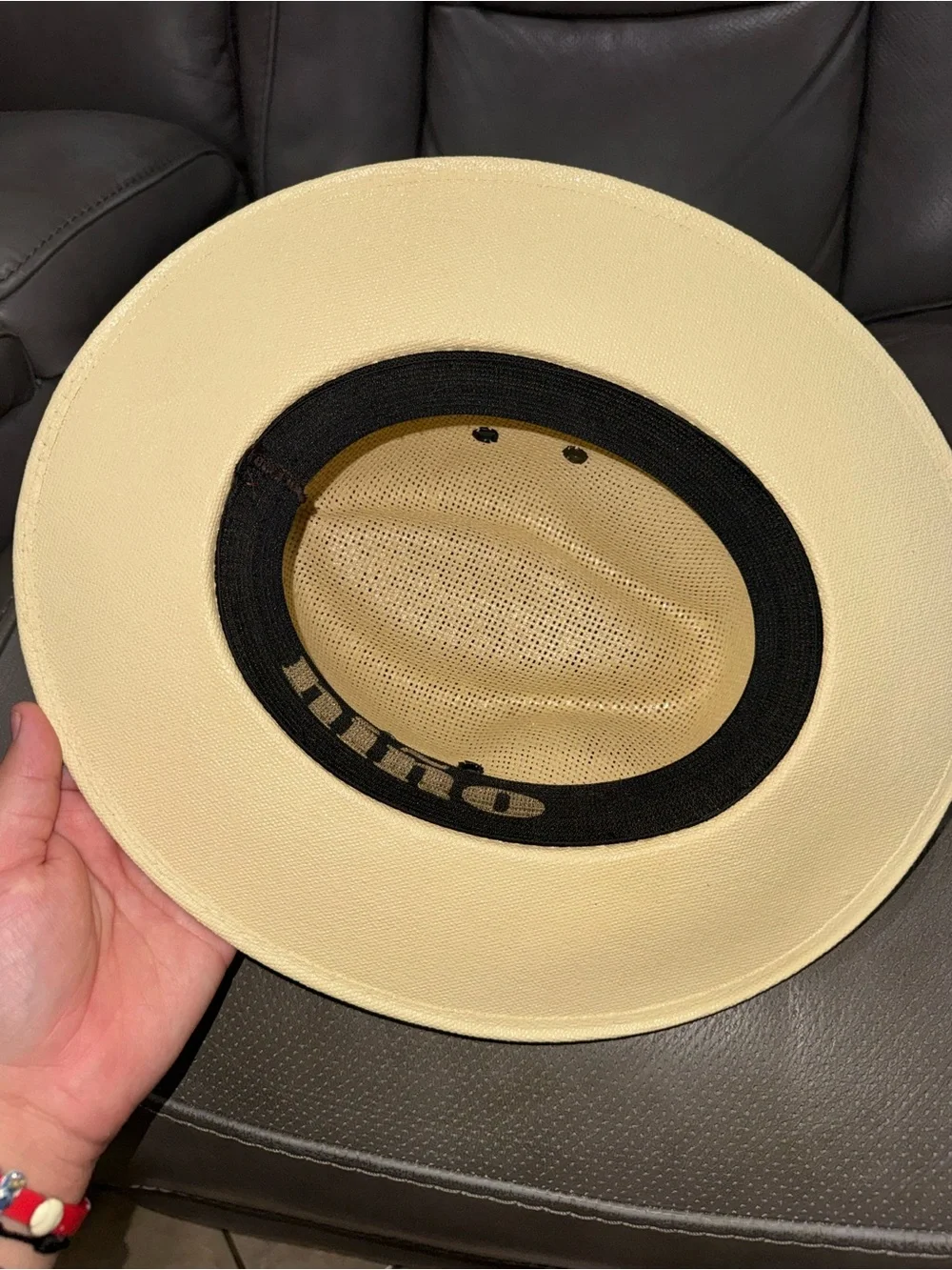 N/A #panama band leather