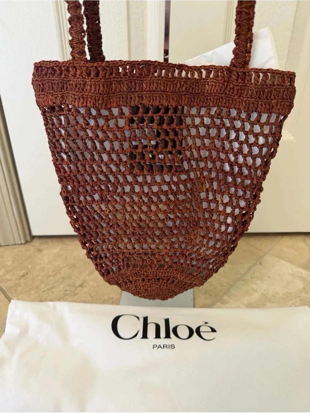Chloe open weave