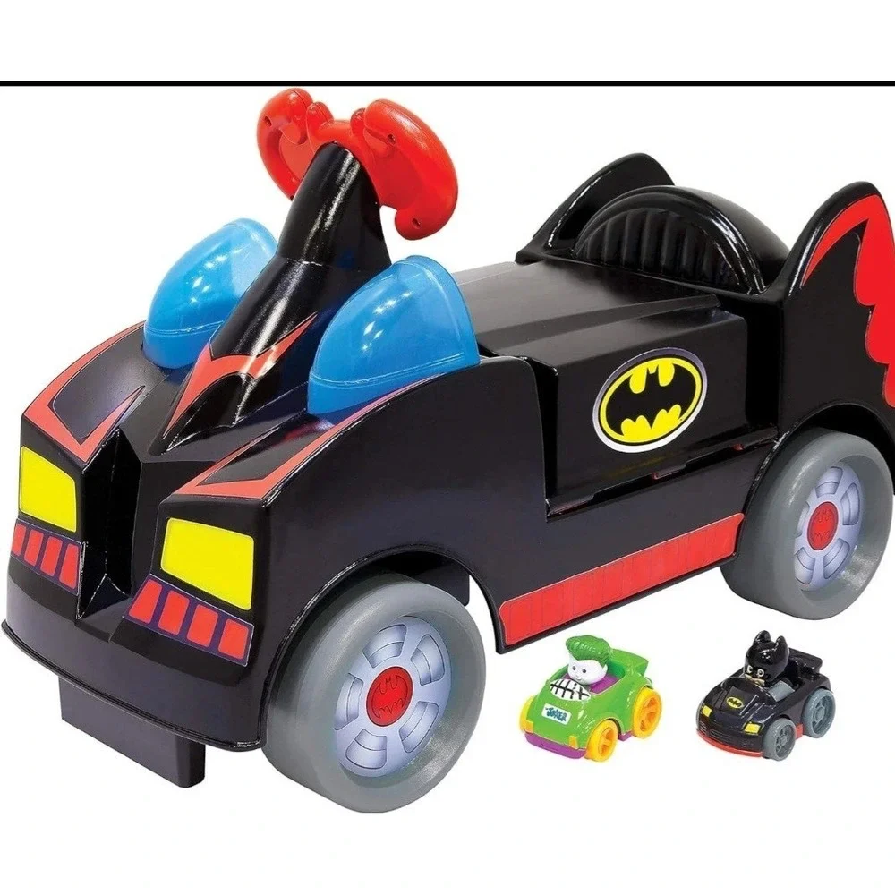 Fisher Price Little‎ People Batman Wheelies Ride On Toddler To Preschool New