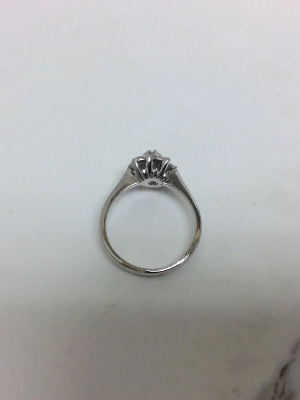 Impressed Jewelry 18k white