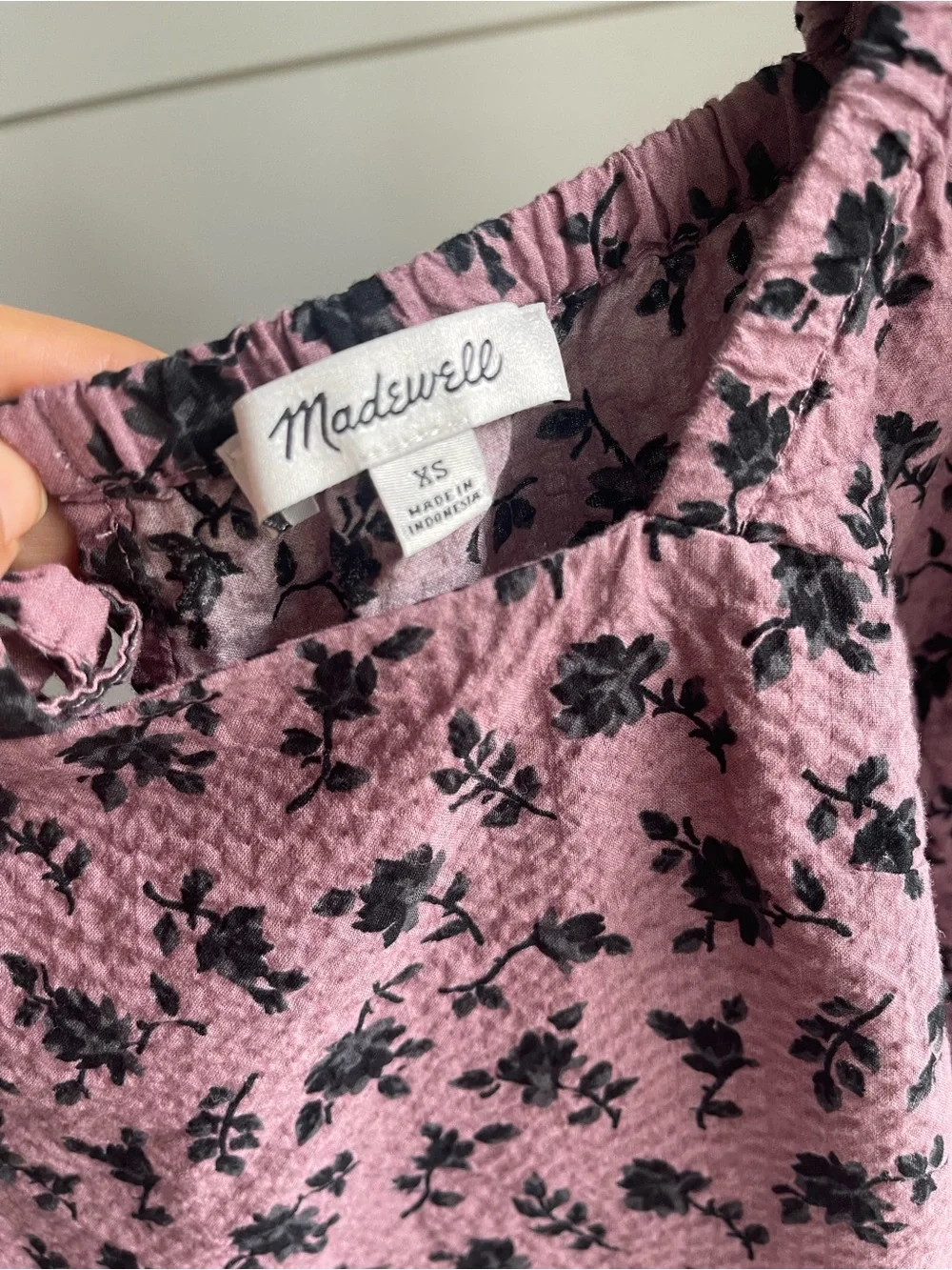 Madewell square neck