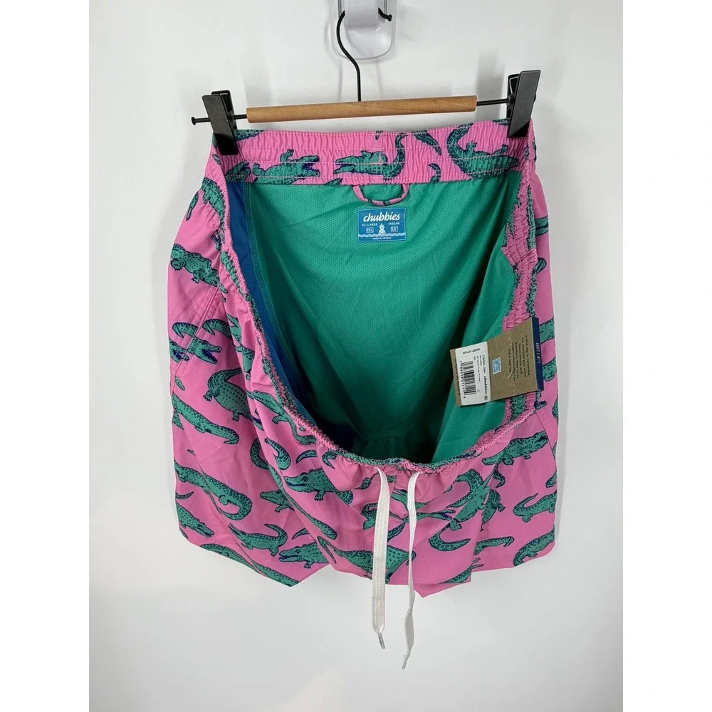 chubbies pink swim