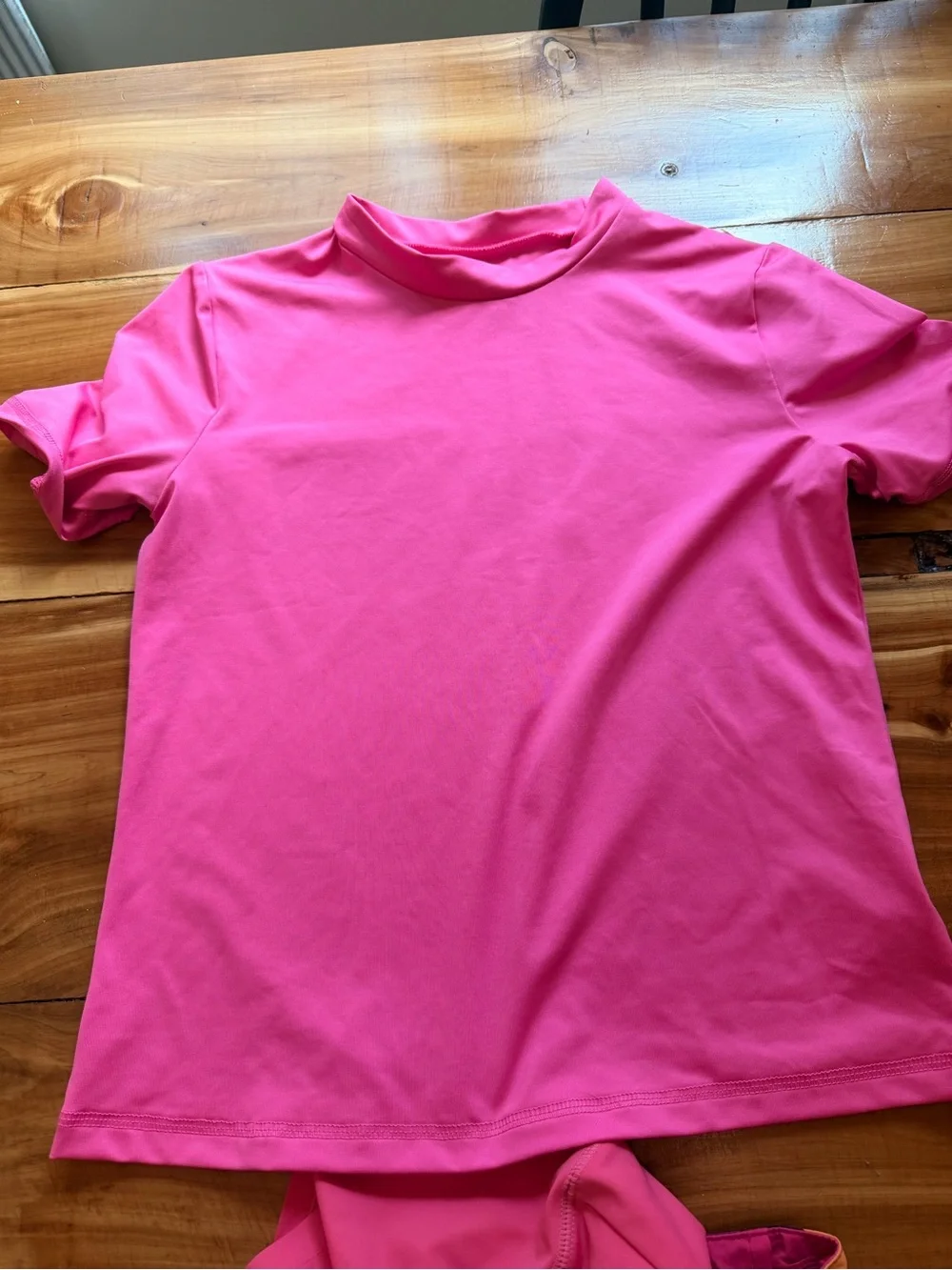 Girls Swim Set, North Face Shorts, Cat and Jack Rash guards, 7/8-10/12