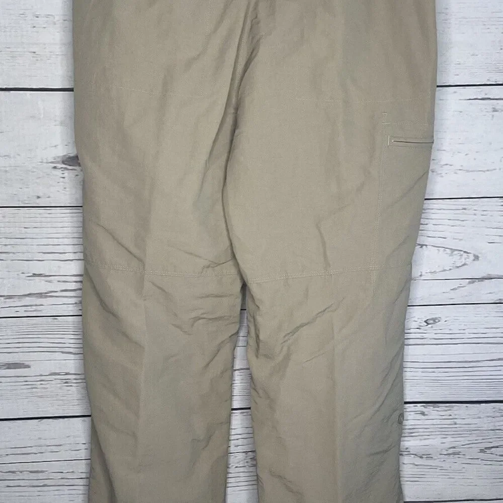 The North Face‎ Mens Gray Nylon Hiking Outdoors Fishing Straight Pants Size  36