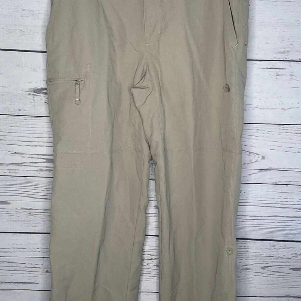 The North Face‎ Mens Gray Nylon Hiking Outdoors Fishing Straight Pants Size  36