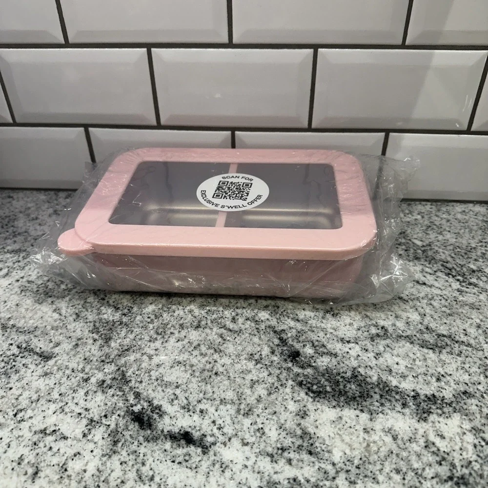 Swell Bento Box‎ Pink S'well Food Container New In Package