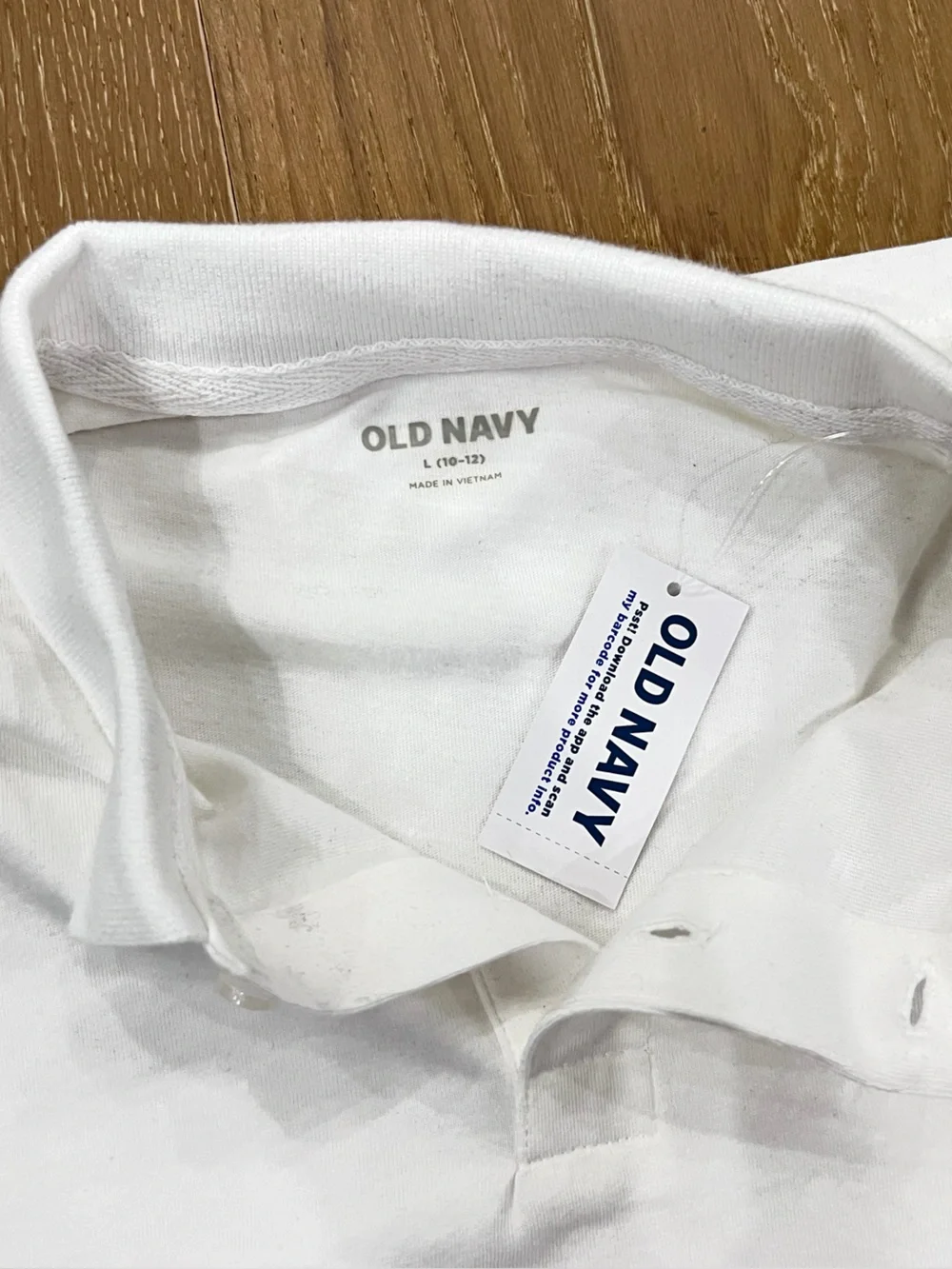 Old Navy crisp white