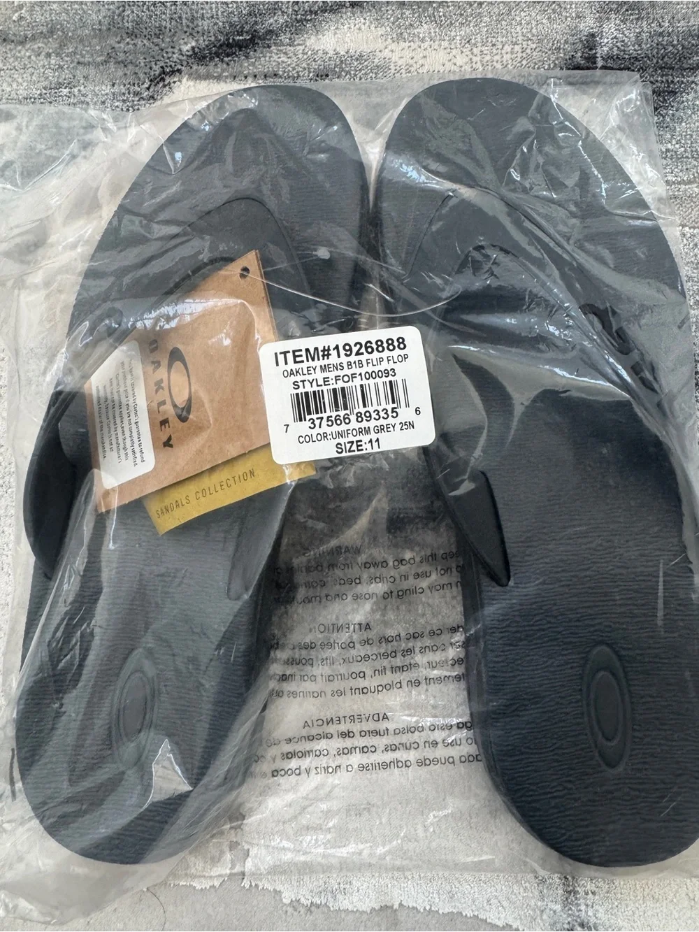 Oakley slip comfort flop