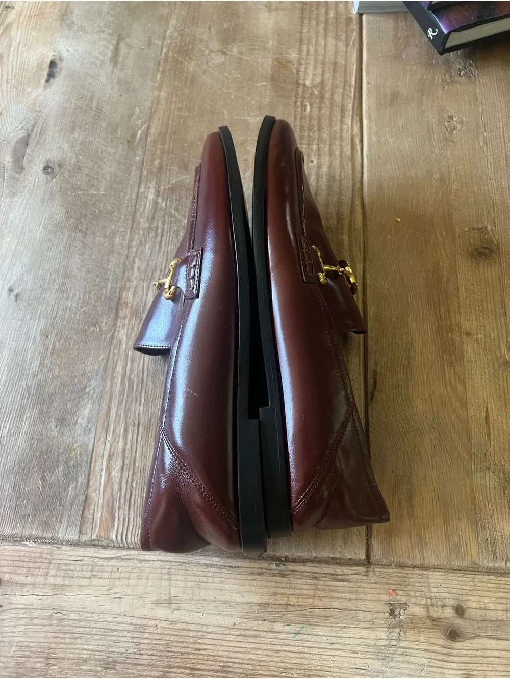 Jeffrey Campbell horsebit neat leather
