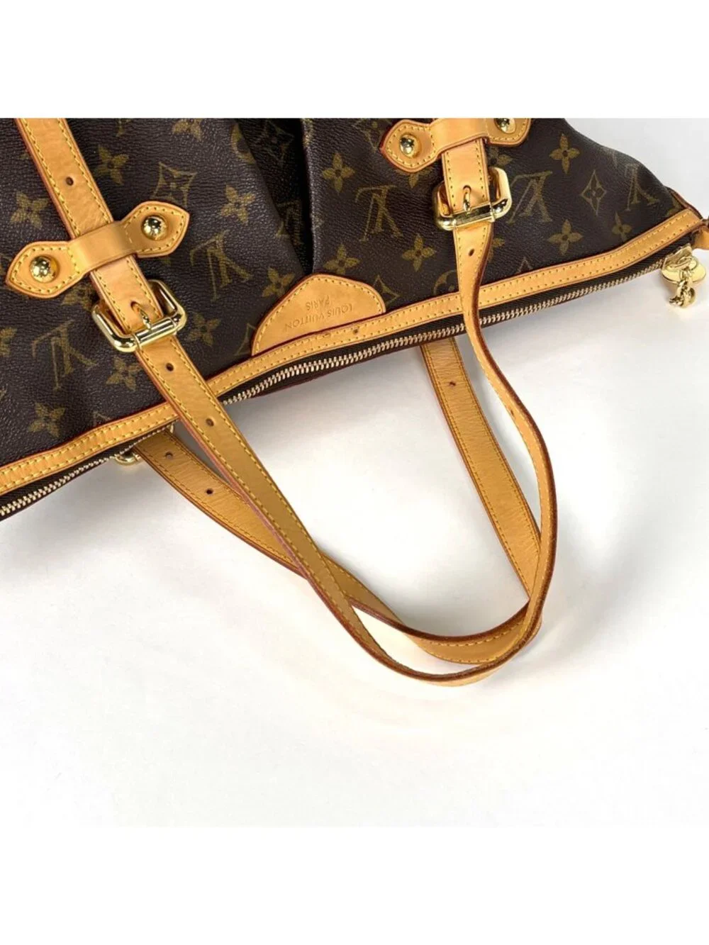 Louis Vuitton Palermo GM Handbag 2-Way Shoulder Tote Monogram Brown