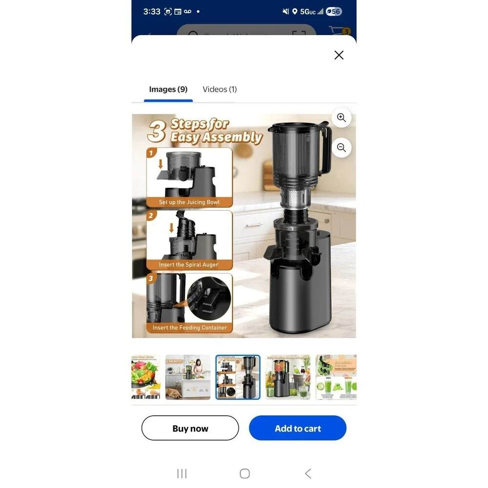 Masticating Juicer Machines Slow Cold Press Juicer