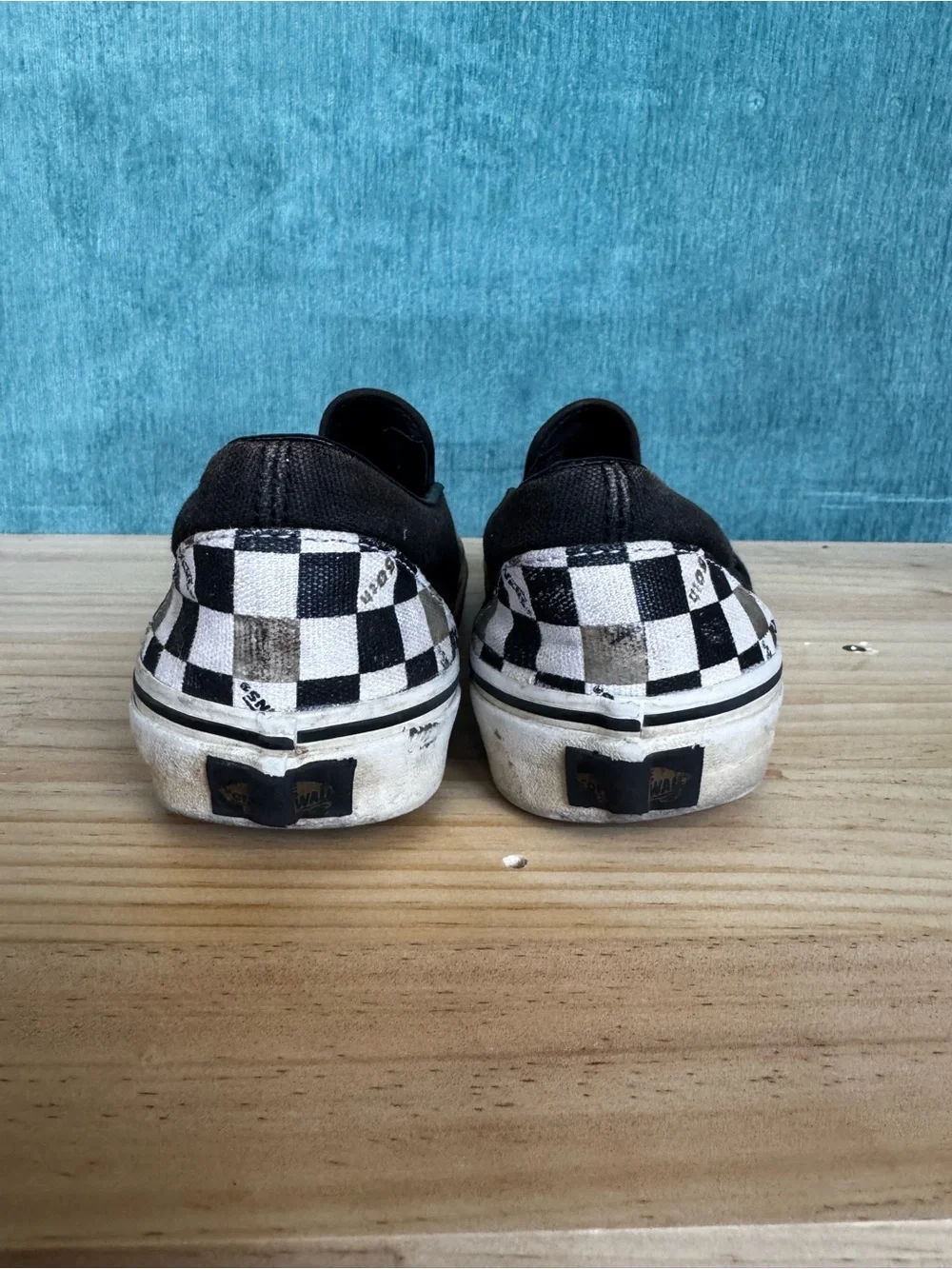 Vans 50th Anniversary Checkerboard Slip-On Sneakers -  Size M7/W8.5